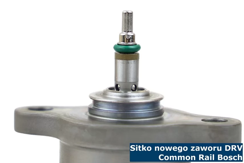 Sitko nowego zaworu DRV Common Rail Bosch( widok z mikroskopu cyfrowego