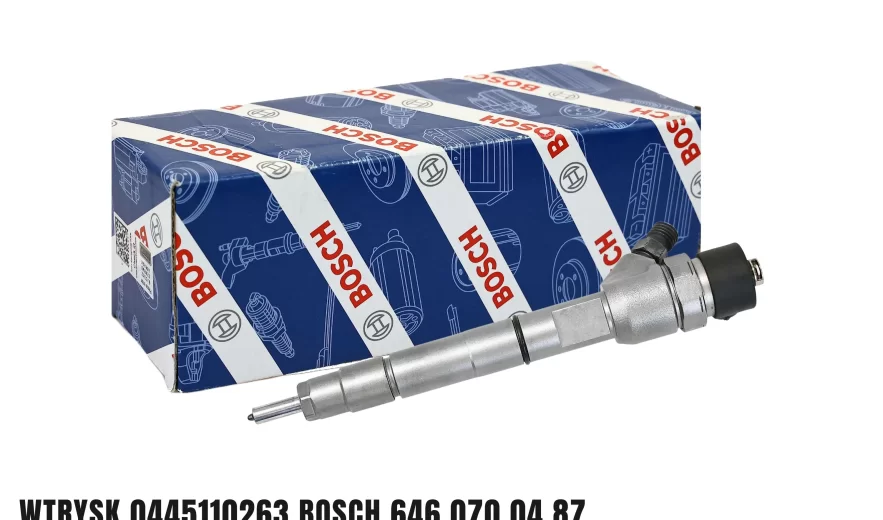 0445110263 Wtrysk cena od 190 zł 646 070 04 87 Bosch