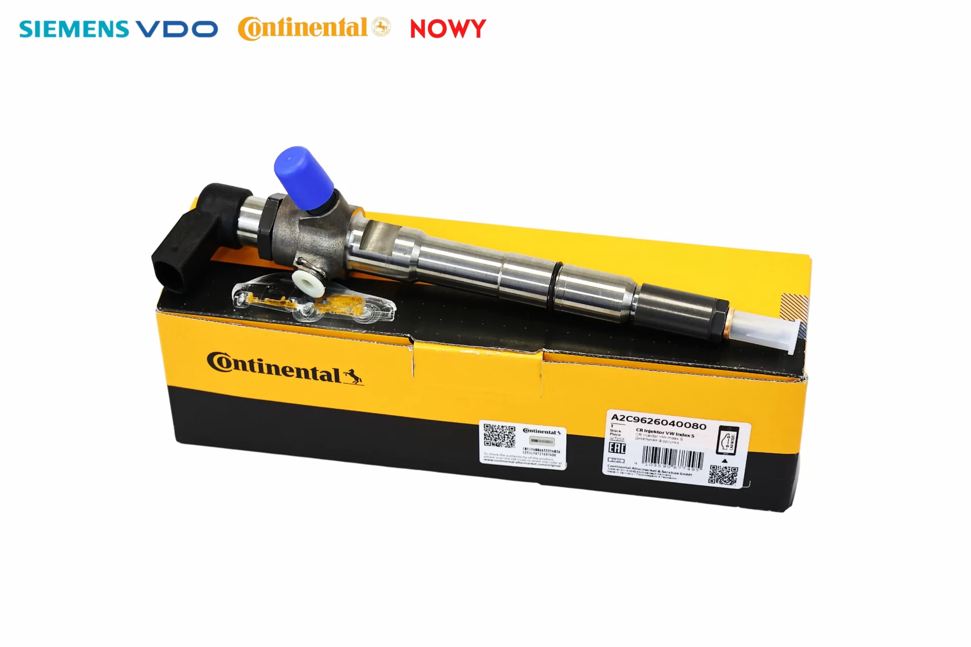 Nowy wtryskiwacz VDO A2C9626040080 A2C59513554 Volkswagen Golf cena Nowy wtryskiwacz VDO A2C9626040080 A2C59513554 Volkswagen Golf cena