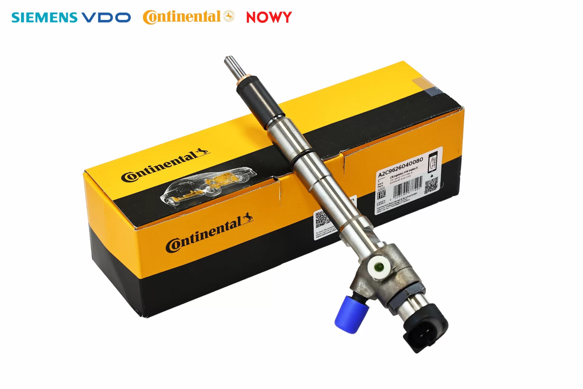 Nowy wtryskiwacz VDO A2C9626040080 A2C59513554 Volkswagen Golf cena Nowy wtryskiwacz VDO A2C9626040080 A2C59513554 Volkswagen Golf cena