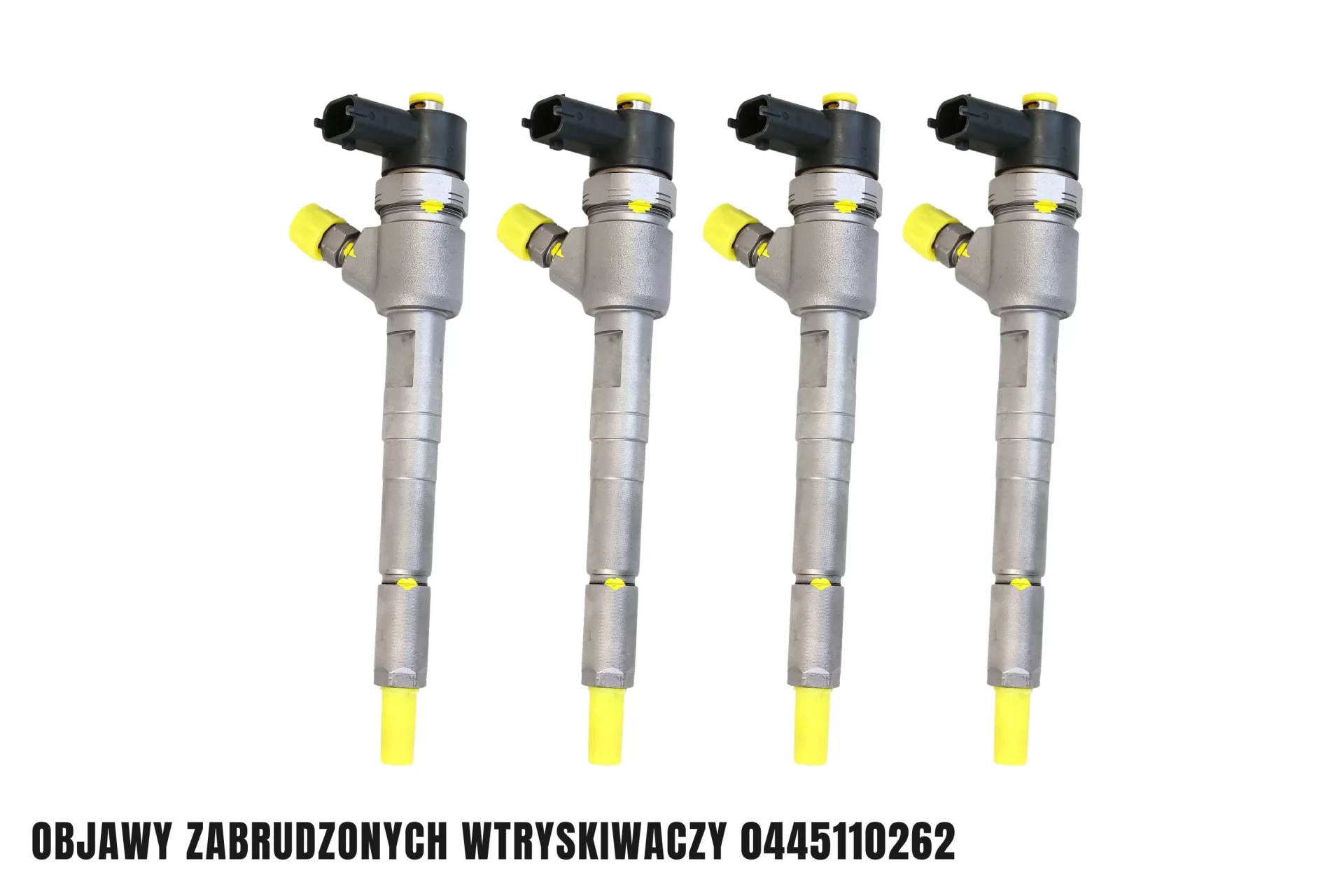 Objawy zabrudzonych wtryskiwaczy 0445110262