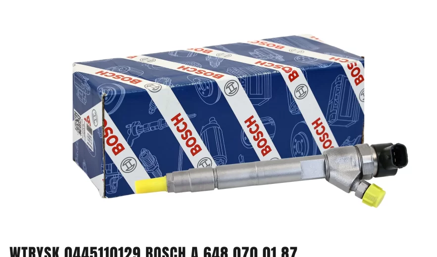 0445110129 Wtrysk cena od 190 zł A 648 070 01 87 Bosch