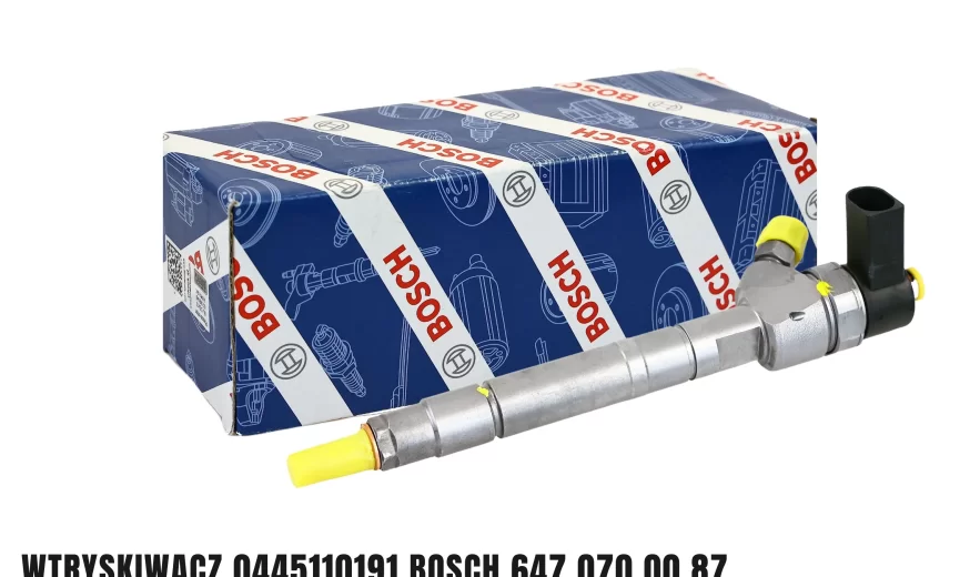 0445110191 Wtryskiwacz cena od 190 zł 647 070 00 87 Bosch