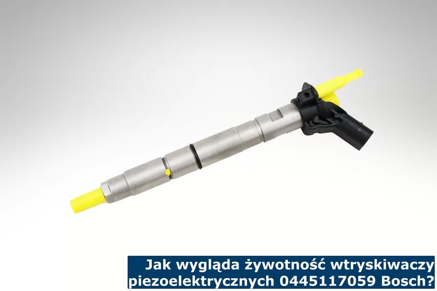 Jak wygląda żywotność wtryskiwaczy piezoelektrycznych 0445117059 bosch