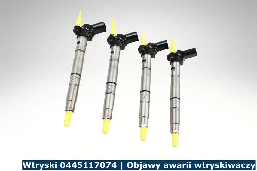 Wtryski 0445117074 - Objawy awarii wtryskiwaczy