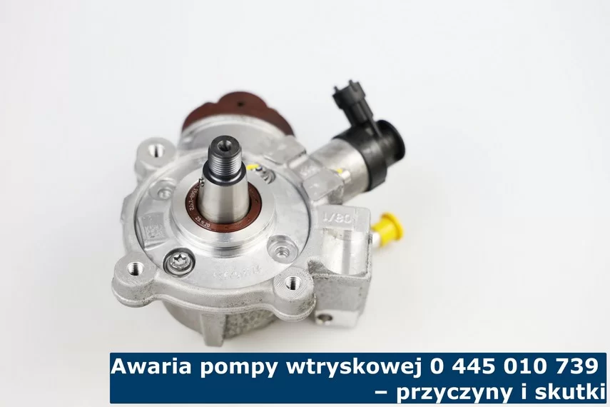 Pompa wtryskowa 0 445 010 739 po awarii i regeneracji