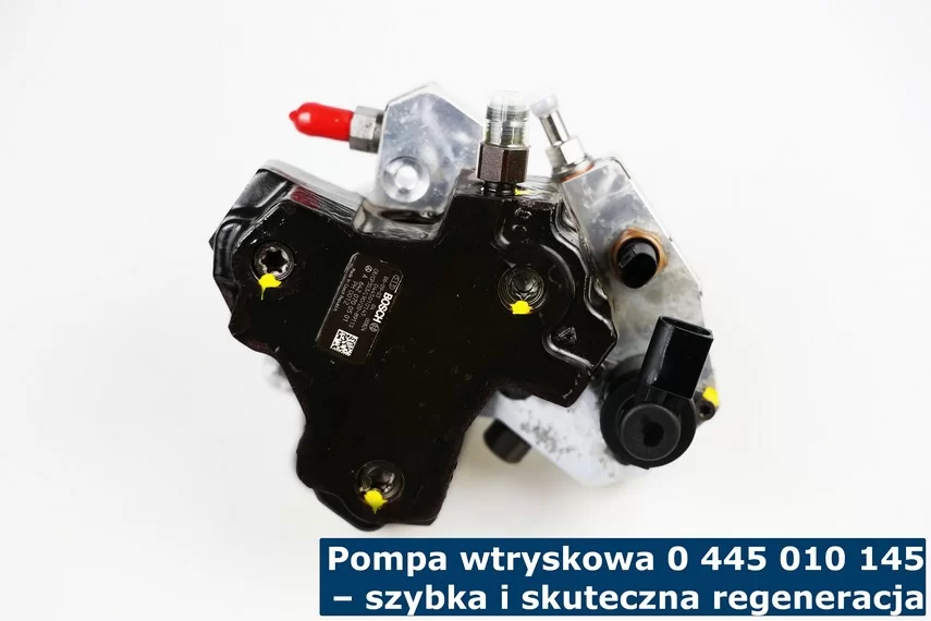 Pompa wtryskowa 0 445 010 145 po szybkiej i skutecznej regeneracji