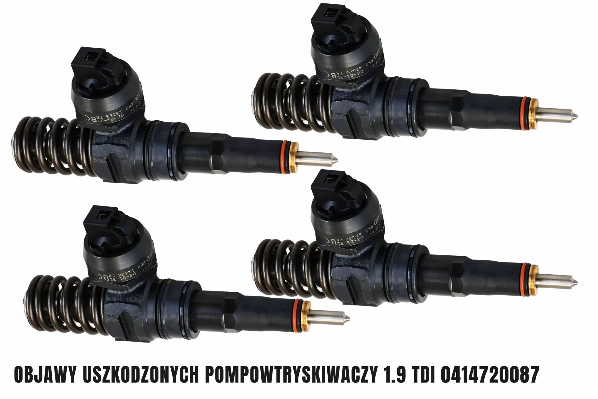 Objawy uszkodzonych pompowtryskiwaczy 1.9 TDI 0414720087