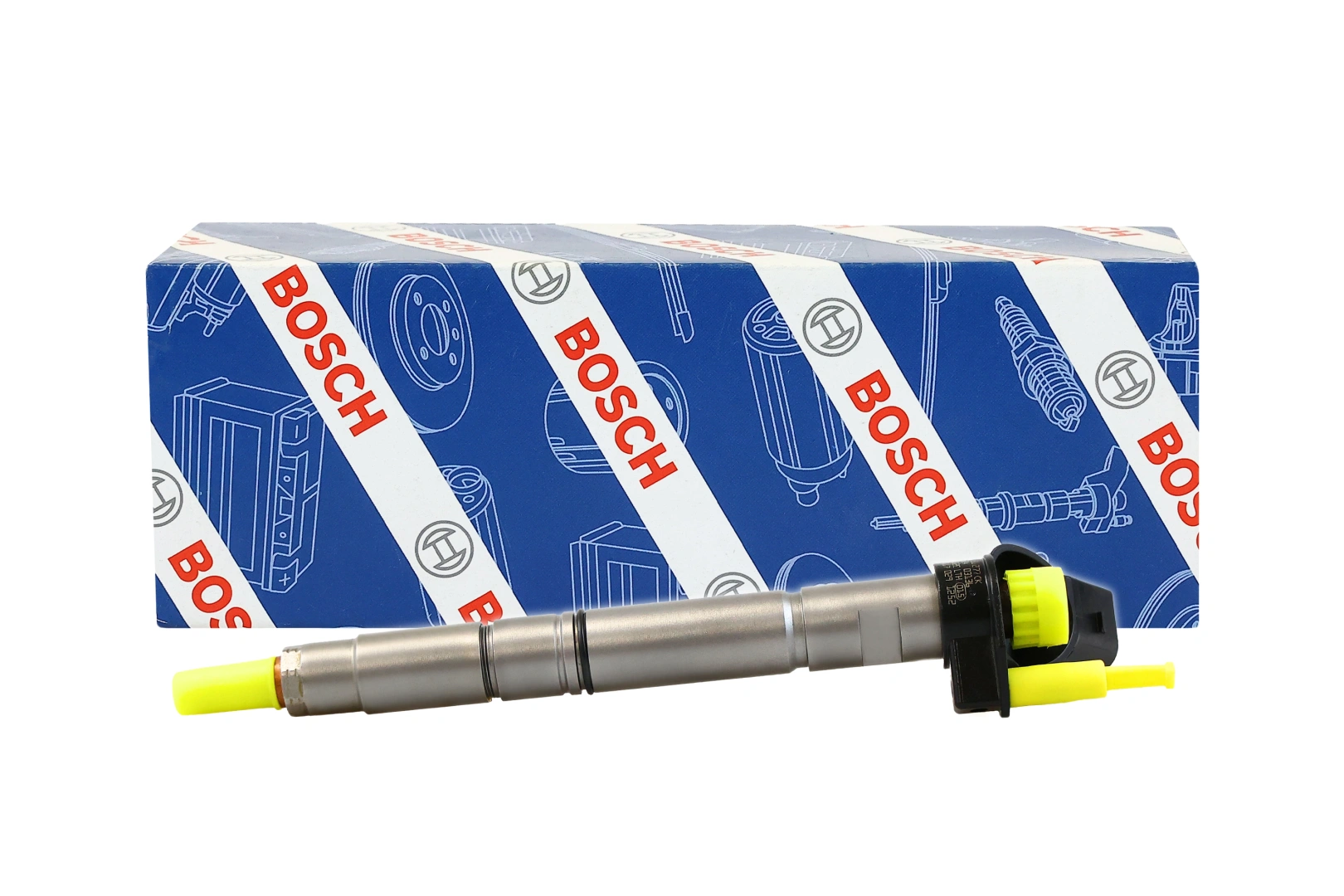 Oznaczenia wtryskiwaczy Bosch Zbliżenie oznaczeń na wtryskiwaczach Bosch