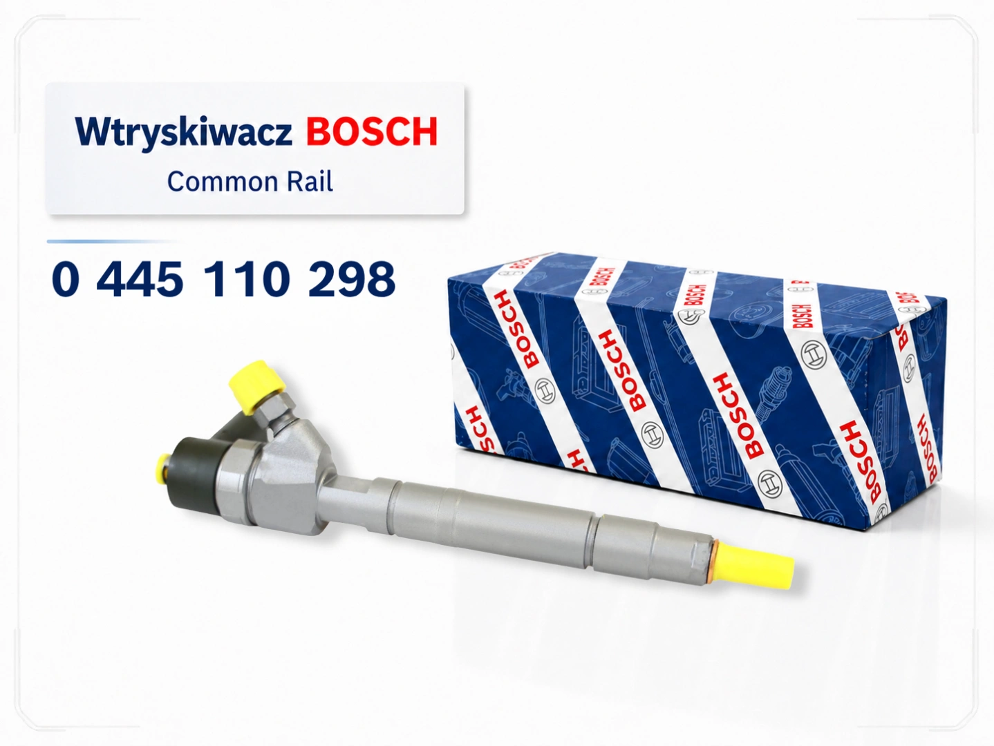 Wtryskiwacz Bosch 0445110298 do Volvo 2.4D D5