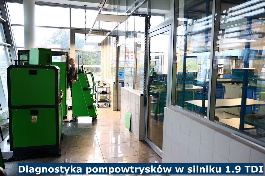 Diagnostyka pompowtrysków w silniku 1.9 TDI