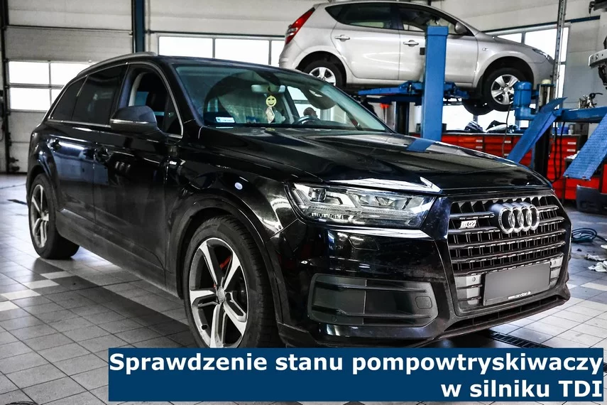 Sprawdzenie stanu pompowtryskiwaczy w silniku TDI