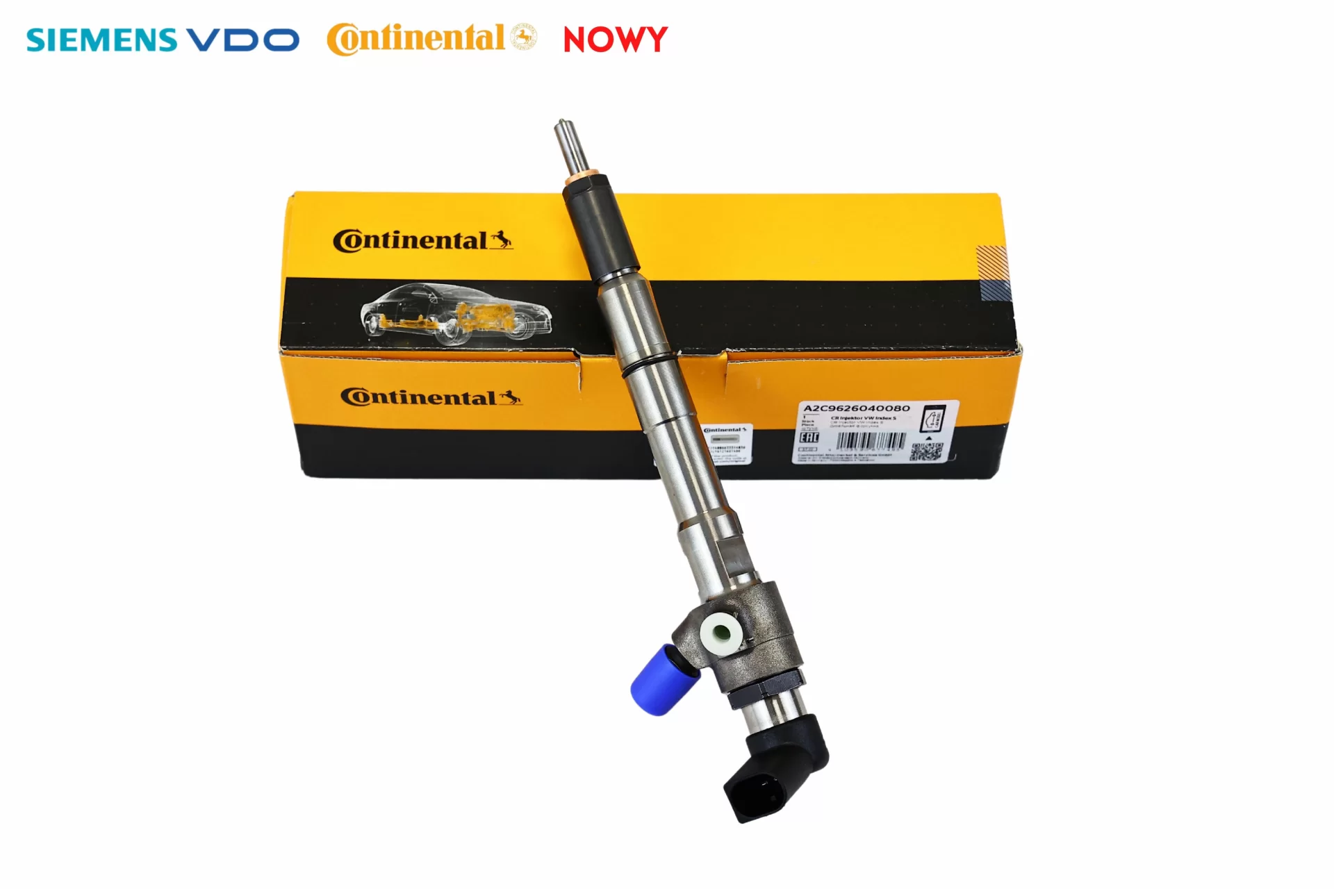 Wtryskiwacz VDO A2C9626040080 03L130277B VOLKSWAGEN Polo nowy cena Wtryskiwacz VDO A2C9626040080 03L130277B VOLKSWAGEN Polo nowy cena