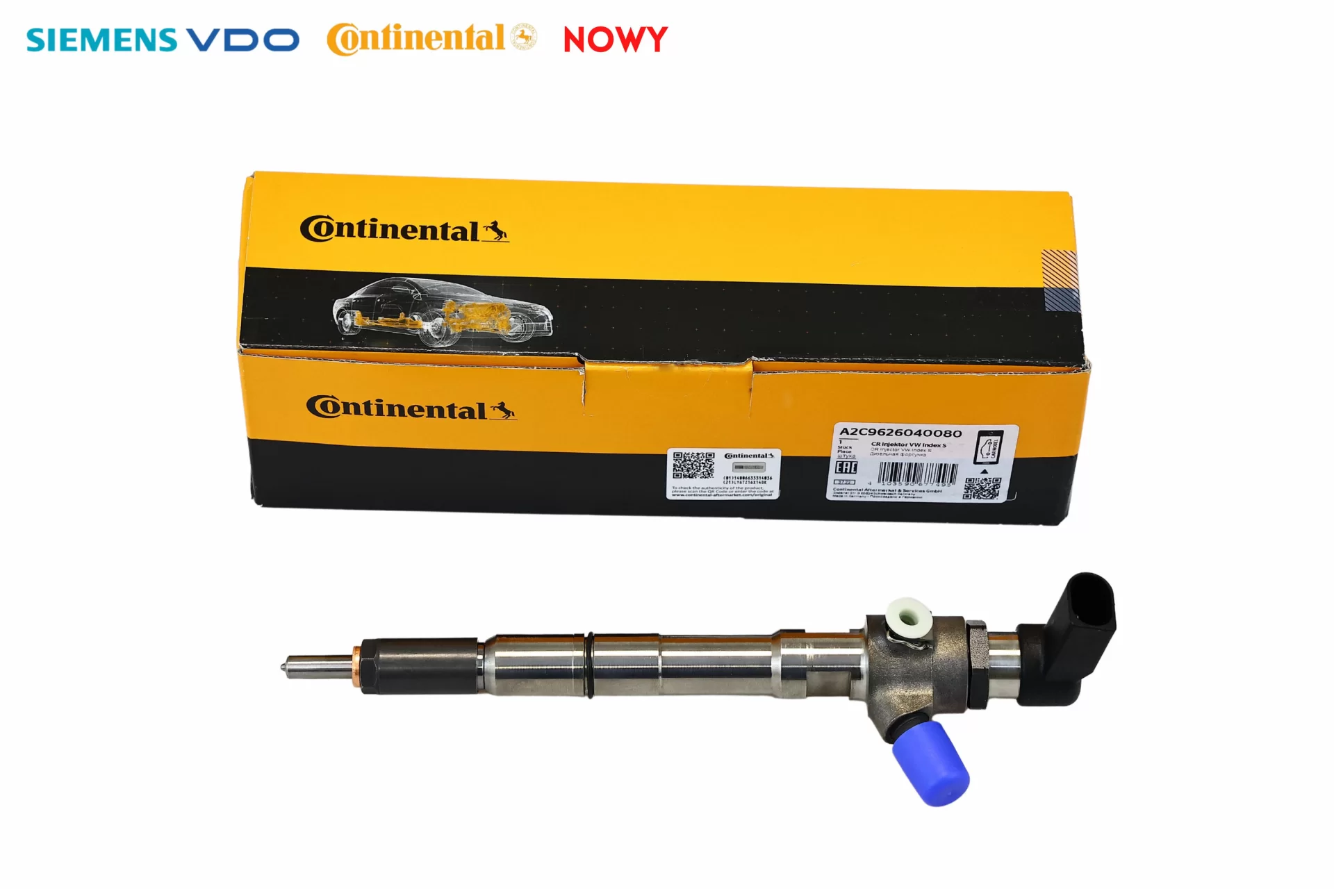 Nowe wtryski A2C9626040080 A2C59513554 Volkswagen cena Nowe wtryski A2C9626040080 A2C59513554 Volkswagen cena