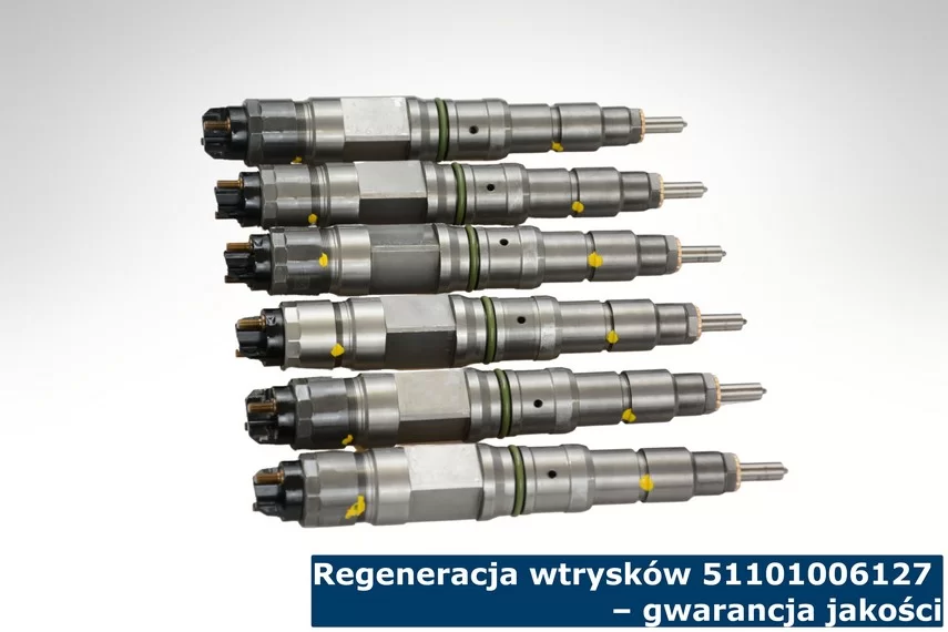 Regeneracja wtrysków 51101006127 – gwarancja jakości