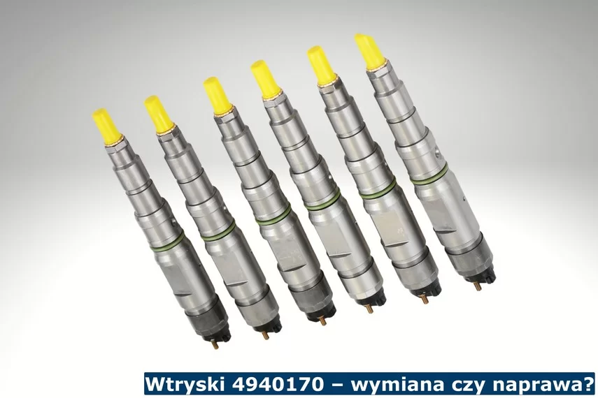 Wtryski 4940170 - wymiana czy naprawa?