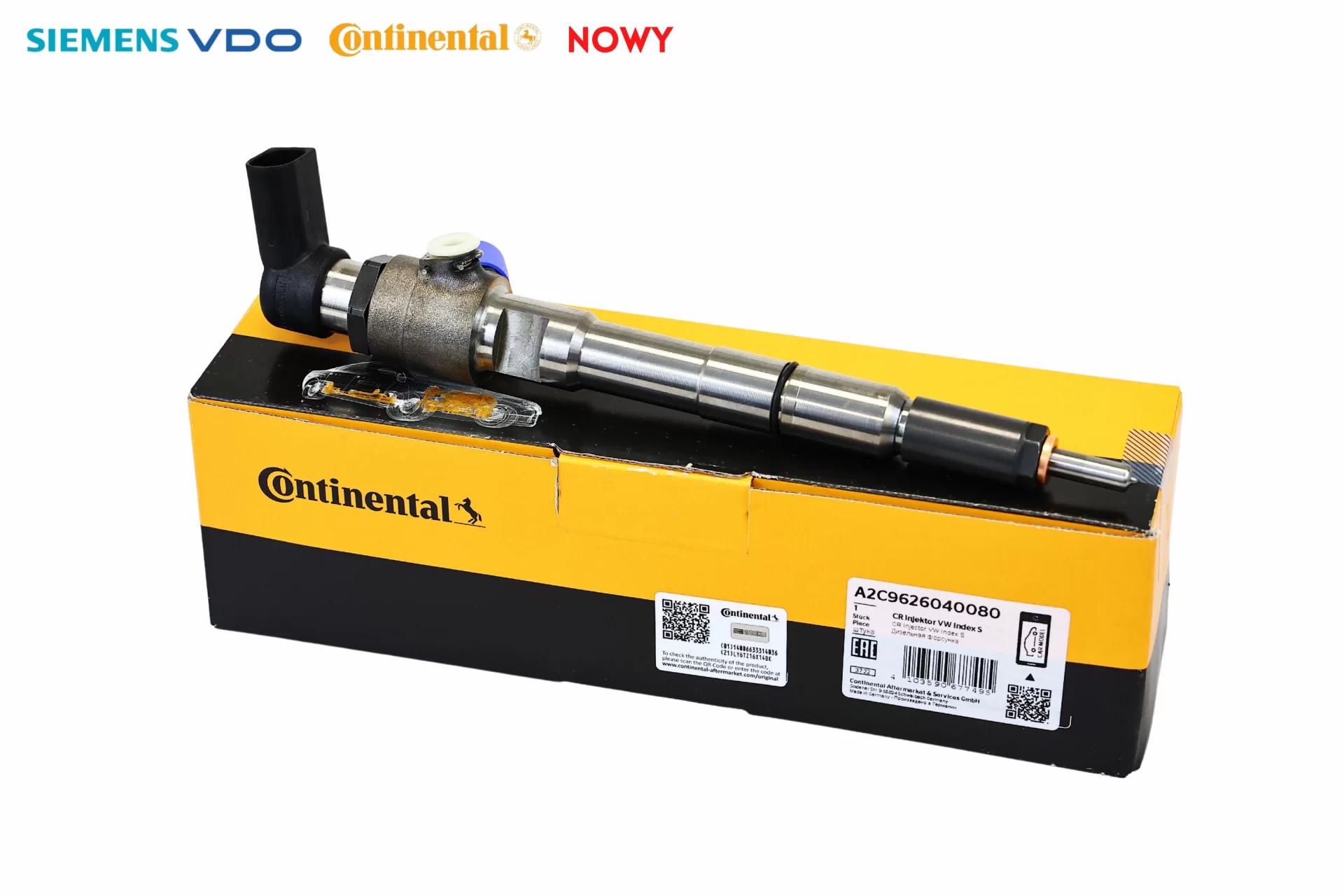 Wtryski Siemens VDO 03L130277S A2C9626040080 Skoda Superb II nowy cena Wtryski Siemens VDO 03L130277S A2C9626040080 Skoda Superb II nowy cena