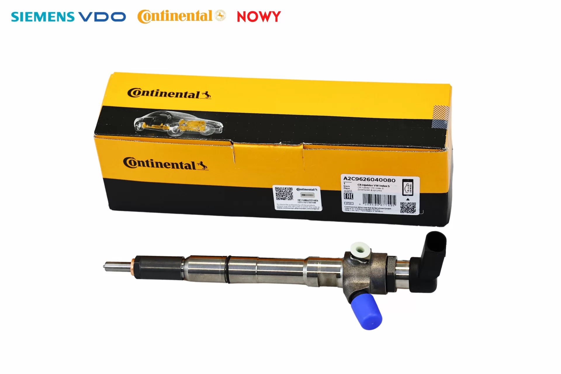 Wtryski Siemens VDO A2C9626040080 VW Passat nowy cena Wtryski Siemens VDO A2C9626040080 VW Passat nowy cena