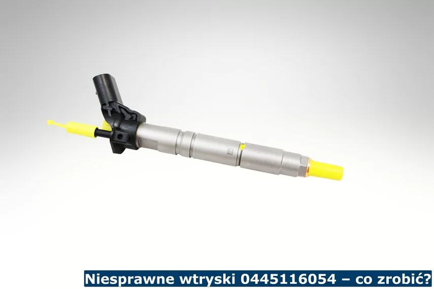 Niesprawne wtryski 0445116054 – co zrobić?