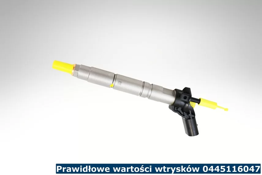 Prawidłowe wartości wtrysków 0445116047