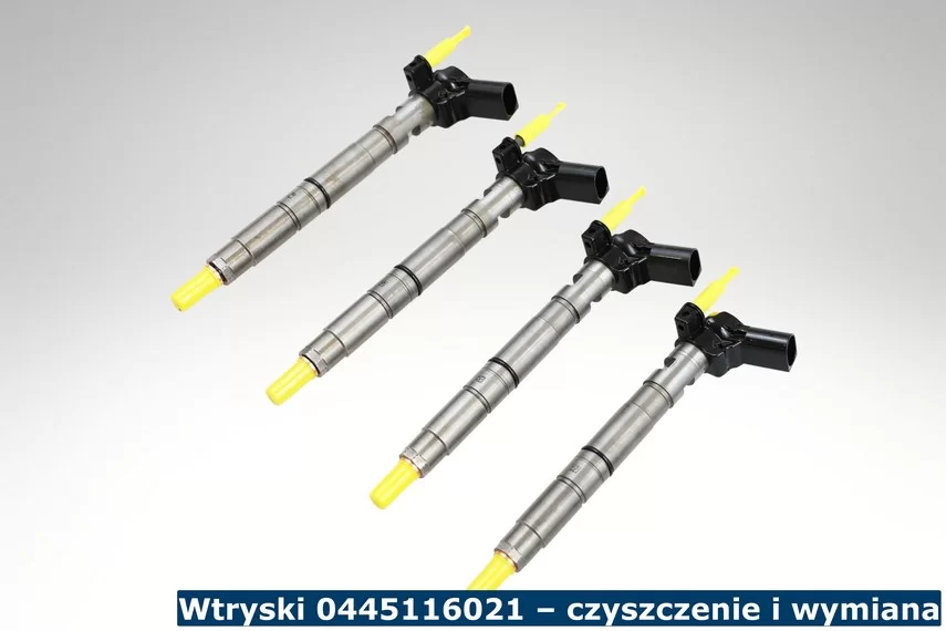Wtryski 0445116021 – czyszczenie i wymiana Wtryski 0445116021 – czyszczenie i wymiana