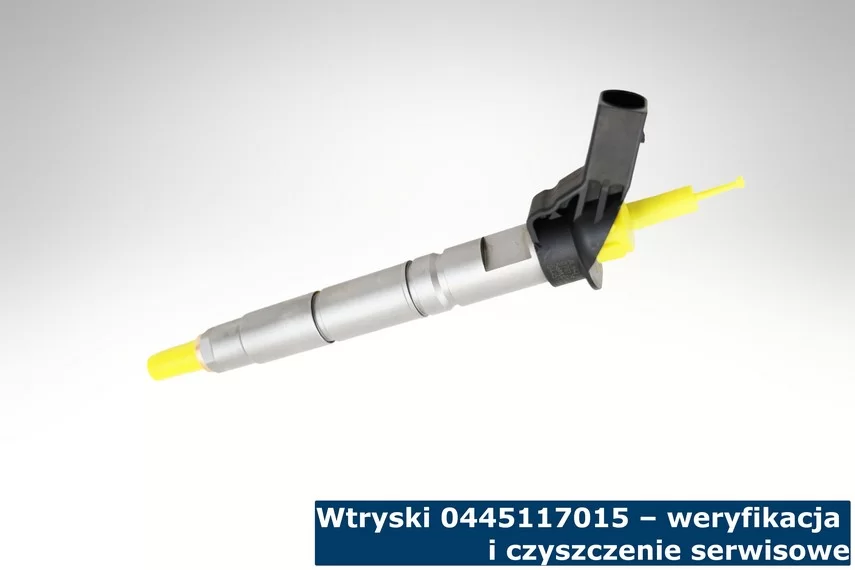 Wtryski 0445117015 - weryfikacja i czyszczenie serwisowe Wtryski 0445117015 - weryfikacja i czyszczenie serwisowe