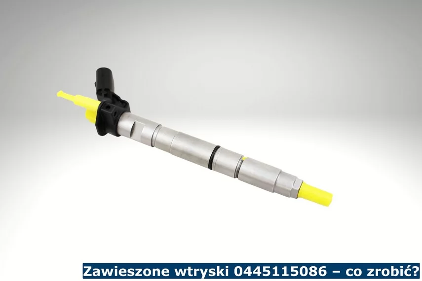 Zawieszone wtryski 0445115086 – co zrobić?