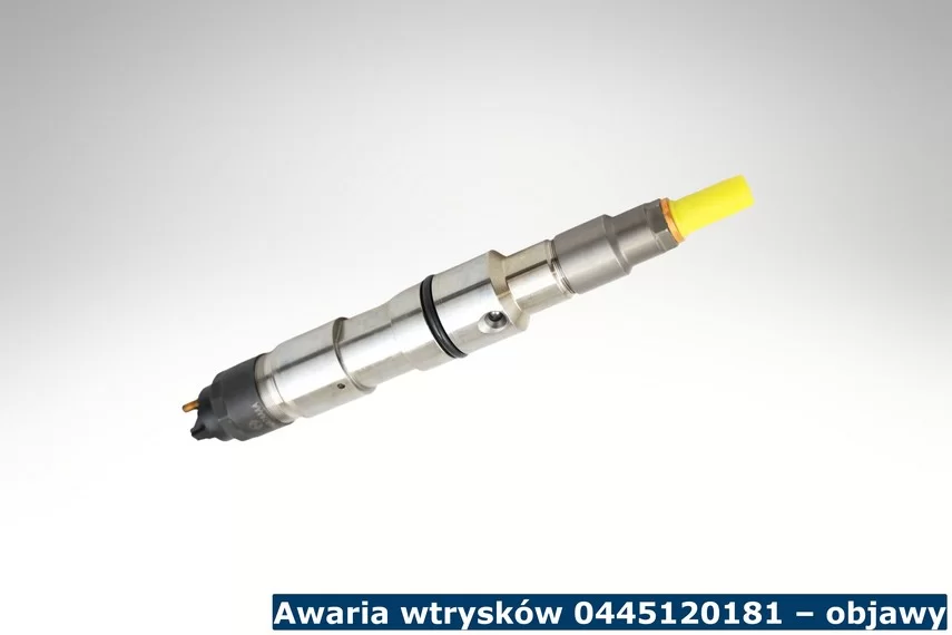 Awaria wtrysków 0445120181 – objawy Awaria wtrysków 0445120181 – objawy
