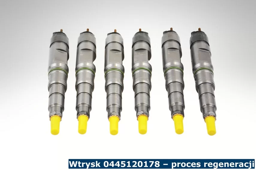 Wtrysk 0445120178 – proces regeneracji Wtrysk 0445120178 – proces regeneracji
