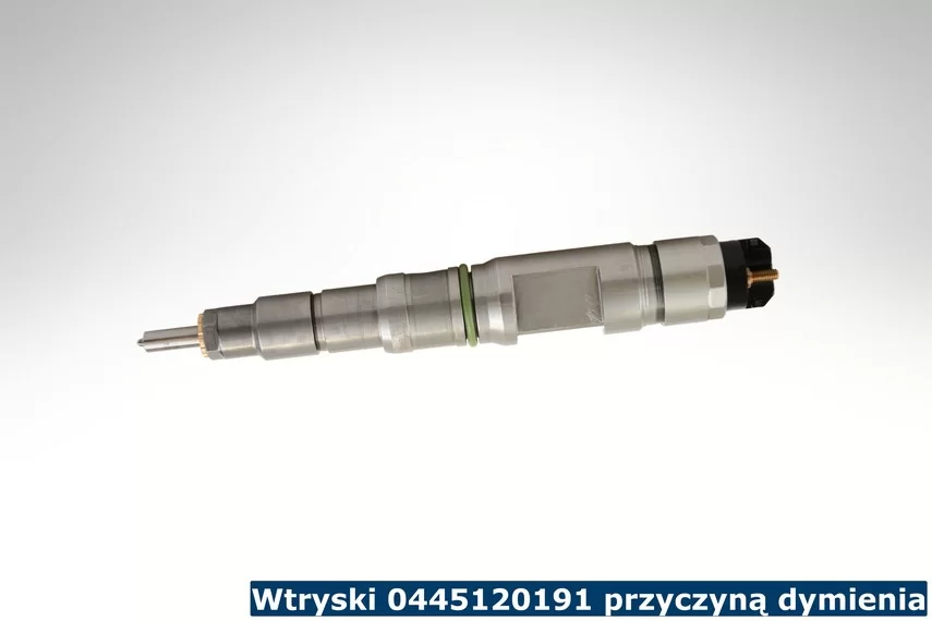 Wtryski 0445120191 przyczyną dymienia