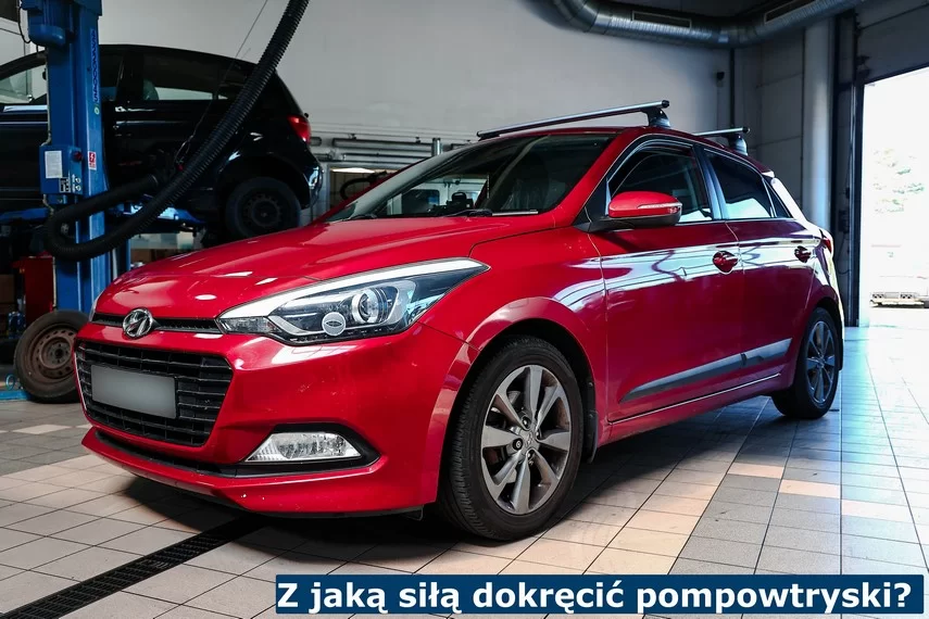 Z jaką siłą dokręcić pompowtryski? 