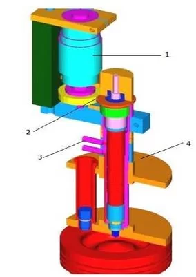 schemat nowatorskiego wtryskiwacza