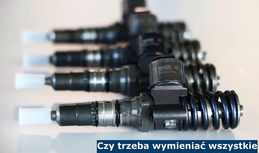 Czy trzeba wymieniać wszystkie pompowtryskiwacze?