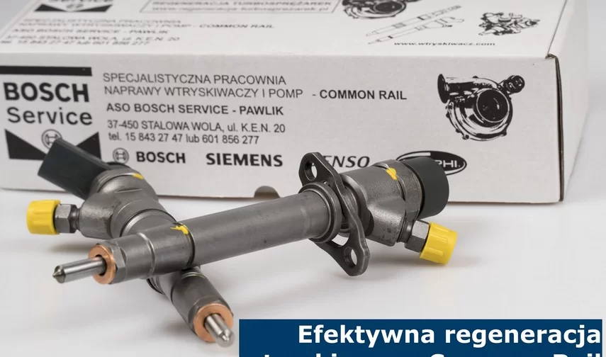 Efektywna regeneracja wtryskiwaczy Common Rail