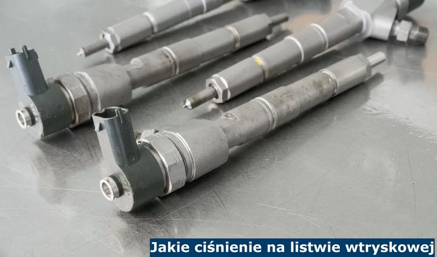 JAKIE CIŚNIENIE NA LISTWIE WTRYSKOWEJ COMMON RAIL JEST POPRAWNE