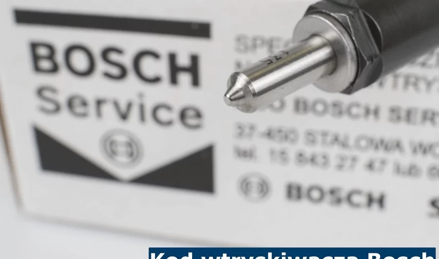 Kod wtryskiwacza Bosch