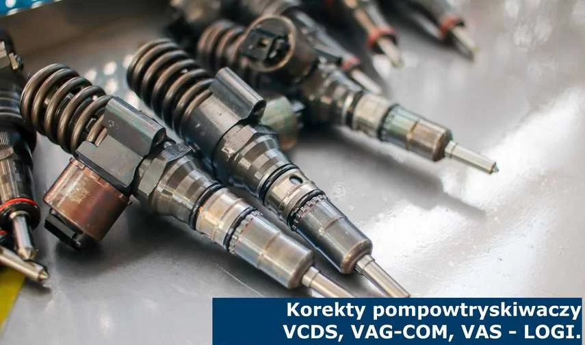 Korekty pompowtryskiwaczy VCDS, VAG-COM, VAS - LOGI. Jakie powinny być prawidłowe – opis