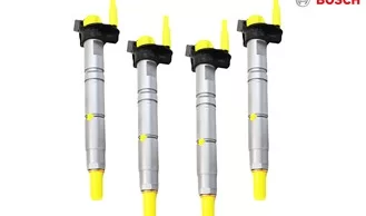 Wtryski 057130855AX 0445115057 Bosch Audi