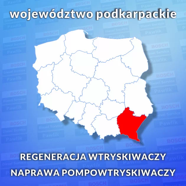 regeneracja wtryskiwaczy podkarpackie