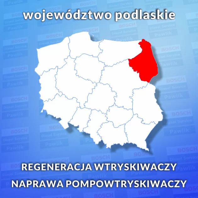 regeneracja wtryskiwaczy podlaskie