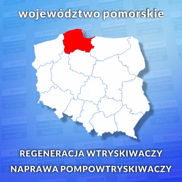 regeneracja wtryskiwaczy pomorskie