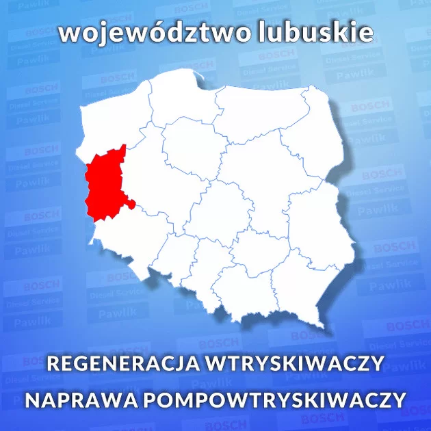 regeneracja wtryskiwaczy lubuskie