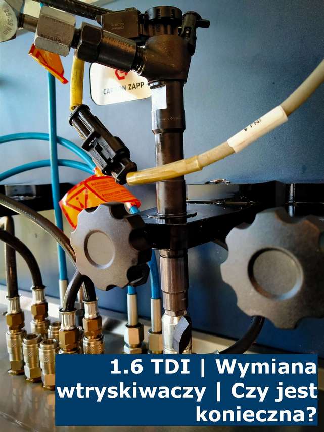 1.6 TDI | Wymiana wtryskiwaczy | Czy jest konieczna? Sposób na uszkodzone wtryski 1.6 TDI