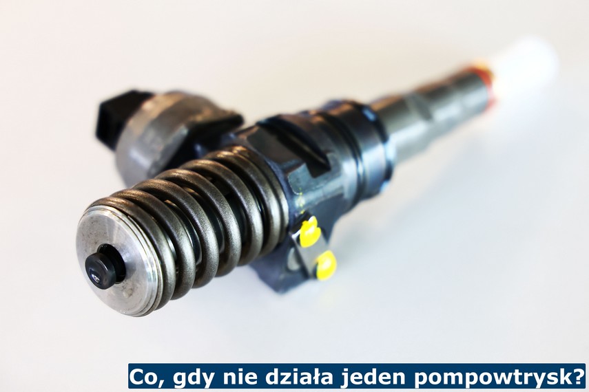 Co, gdy nie działa jeden pompowtrysk? Nie działa jeden pompowtrysk