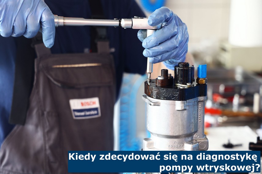 Kiedy zdecydować się na diagnostykę pompy wtryskowej? Diagnostyka pompy wtryskowej - kiedy?