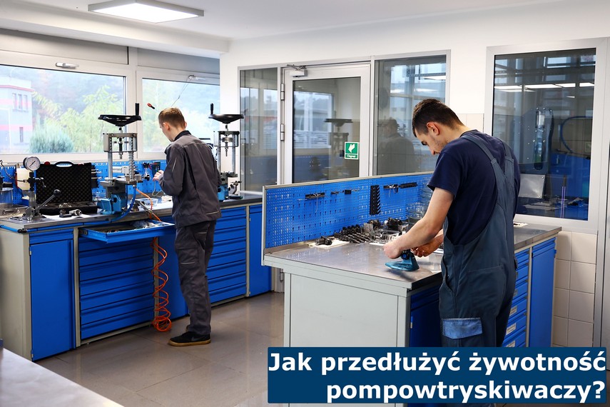 Jak przedłużyć żywotność pompowtryskiwaczy? Jak naprawić pompowtryskiwacze?