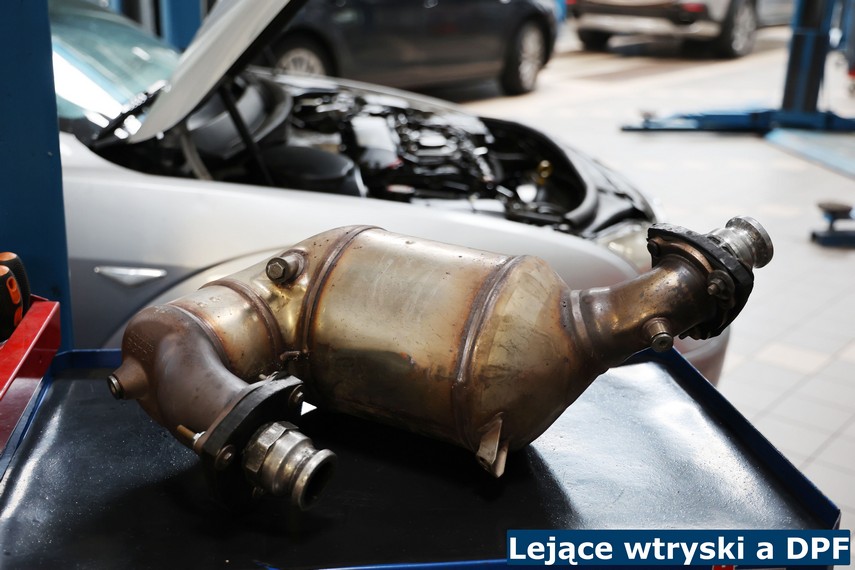 Lejące wtryski a DPF Związek między lejącymi wtryskami a filtrem DPF