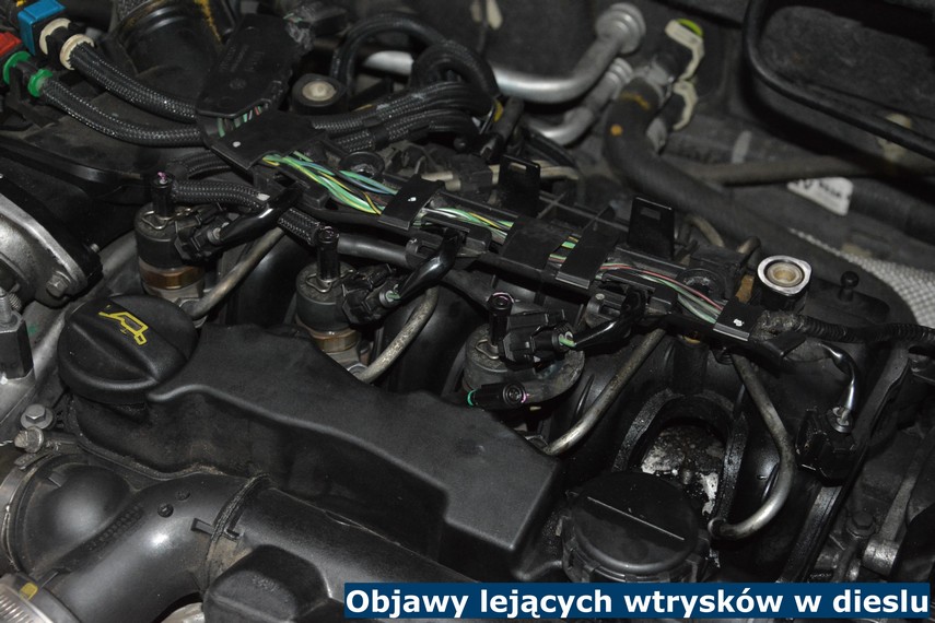 Objawy lejących wtrysków w dieslu Objawy lejących w dieslu wtrysków