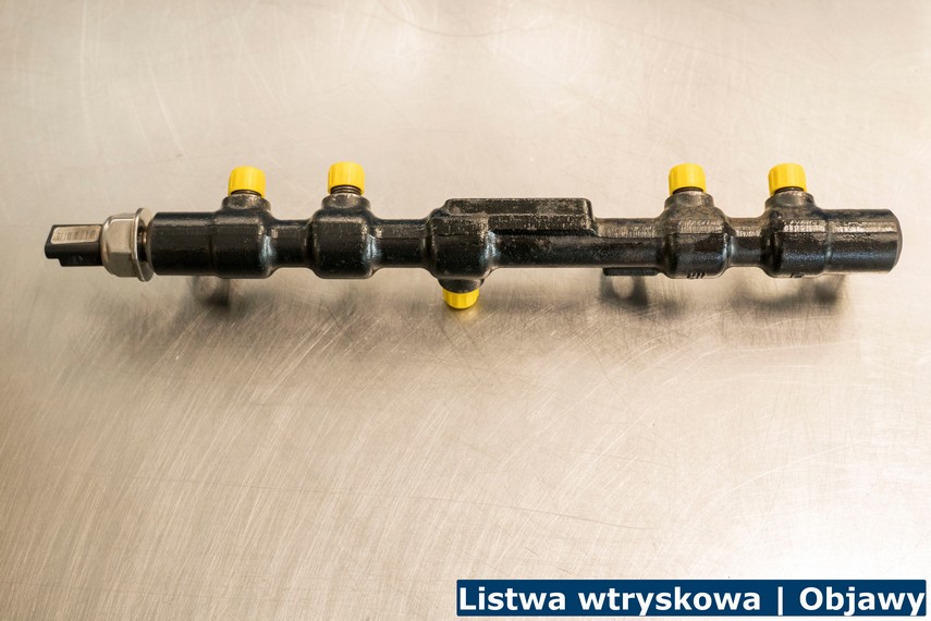 Listwa wtryskowa | Objawy Objawy niesprawnej listwy wtryskowej