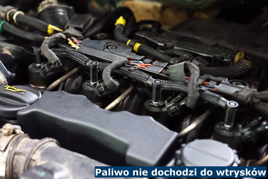 Paliwo nie dochodzi do wtrysków Dlaczego paliwo nie dochodzi do wtrysków?